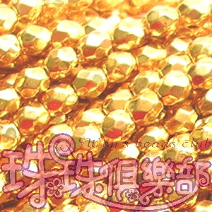 Firepolish 3mm: Gold(95~100PK)