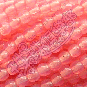 CZ-Round Beads 4mm: Milky Pink(100pk)